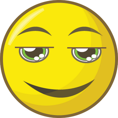 smiley rond - émoji - émoticônes - smiley émoticône émoji cartoon clipart illustration - artémotic