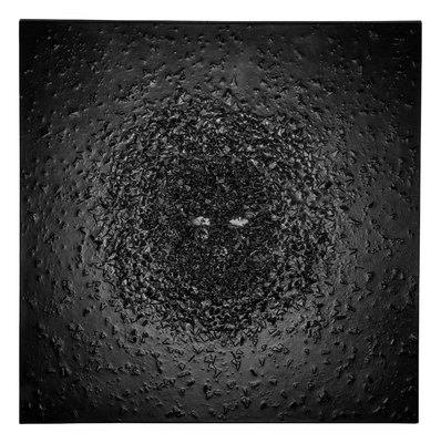 LOST SOUL 2024 Mischtechnik (Kork, Lack) 80 x 80 cm