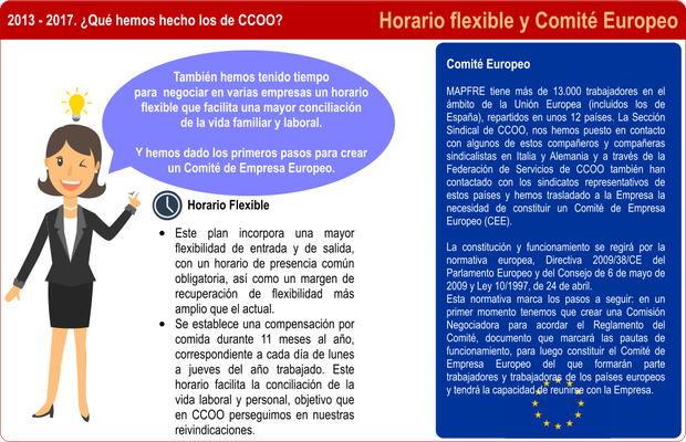 Horario Flexible y Comité Europeo