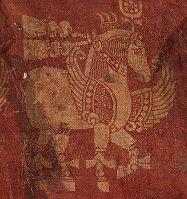 Detailfoto des Stoffes, © The Sarikhani Collection
