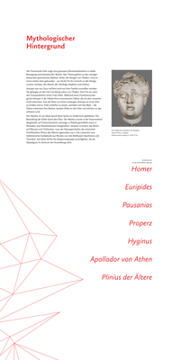 Ausstellung “Kolossal Digital! Der Farnesische Stier in Leipzig“: Ausstellungstafel zum mythologischen Hntergrund