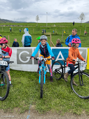 3. Klasse Johanna vor dem Start