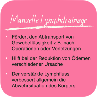 Manuelle Lymphdrainage in Winterthur