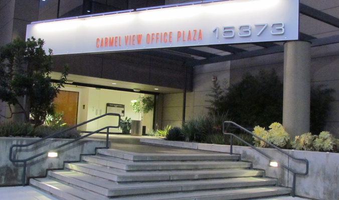 Carmel View Illuminated Signage by Landmark Signs 