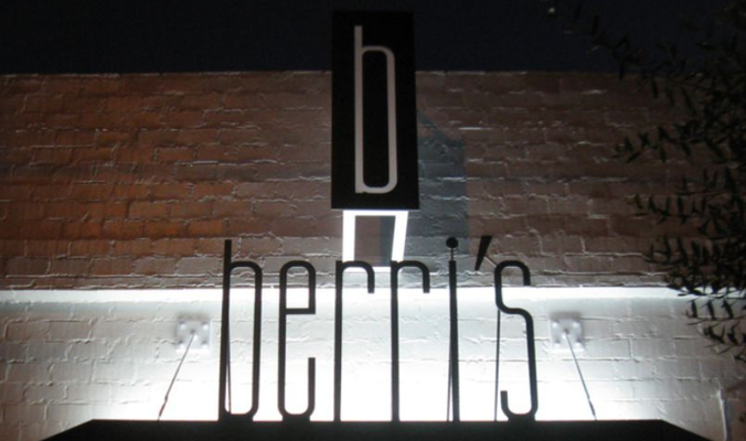Berris Illuminated Signage by Landmark Signs 