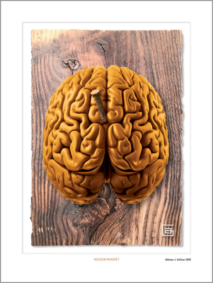 Golden Nugget, 30 x 40 cm