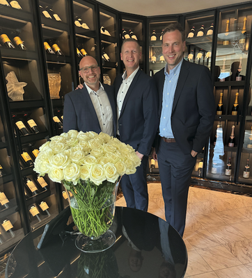 Im La Dame mit Alexander Boysen von Silversea - Director of Sales, Europa