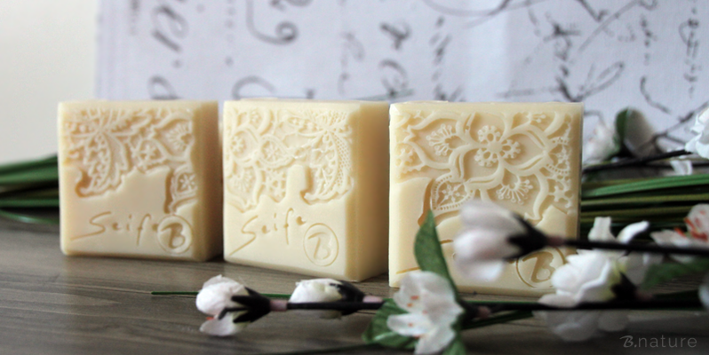 B.nature I Handmade Soap with Almond Oil and Sheabutter