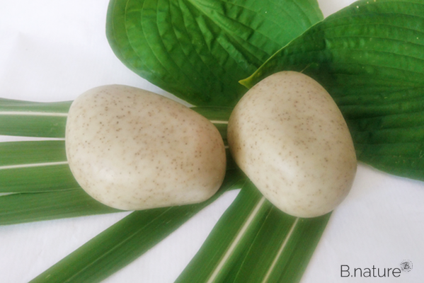 B.nature I Handmade Spa Peeling Soap Stones with Babassu & Olive Oil
