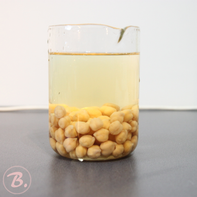 Chickpea water for Cold process soap