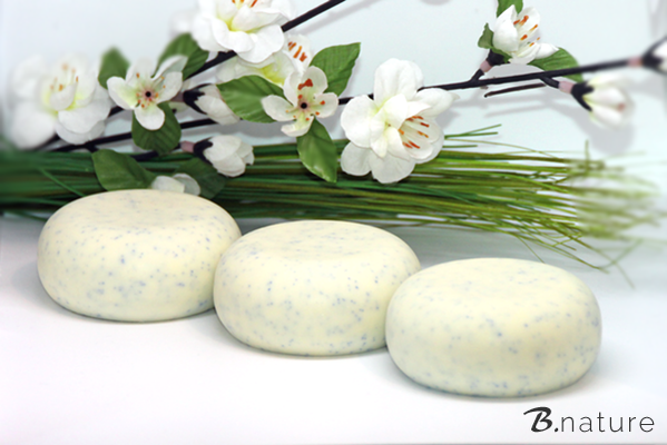 B.nature handcrafted Soap with Jojobabeads