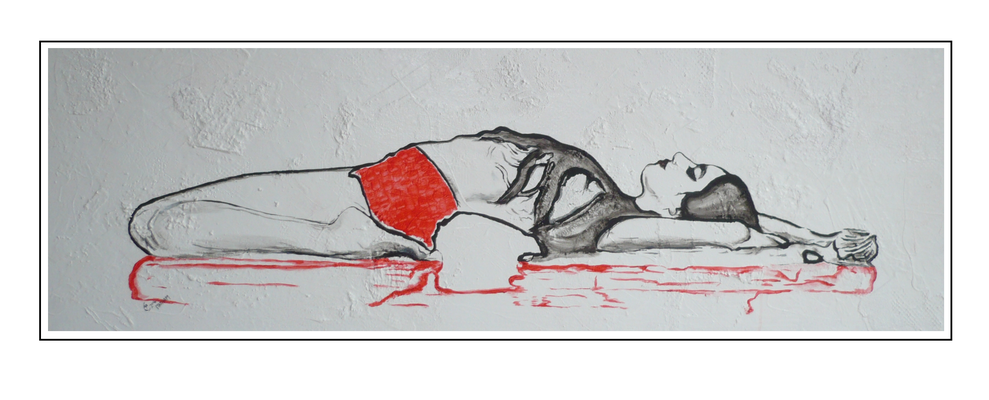 'Calmness' Size: 150x50x5