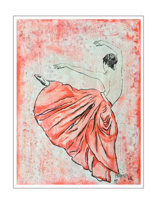 'Dance passion #3' Size: 60x80x2