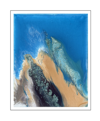 'Where the sea meets the sky #2' Size 40x50