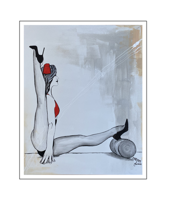 'Zen with me #20' Size: 80x100x2