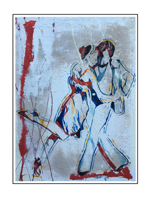 'Dance passion #6' Size: 60x80x2