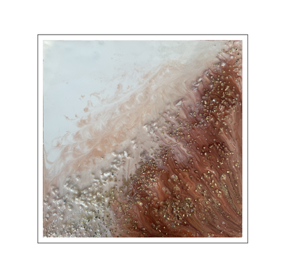 'Golden strawberry #3' Size 25x25