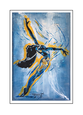 'Dance with me #9' Size: 77x117x3