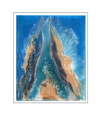 'Where the sea meets the sky #3' Size 40x50