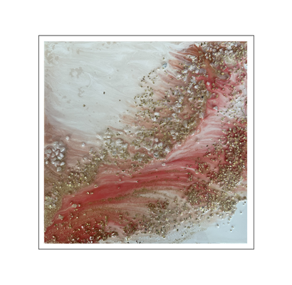 'Golden strawberry #4' Size 25x25