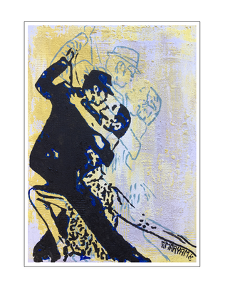 'Dance passion #4' Size: 60x85x3