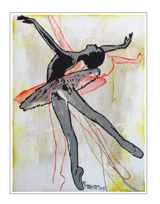 'Dance with me #7' Size: 60x80x2