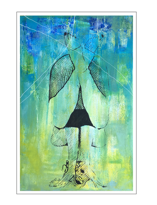 'Zen with me #10' Size: 75x115x2