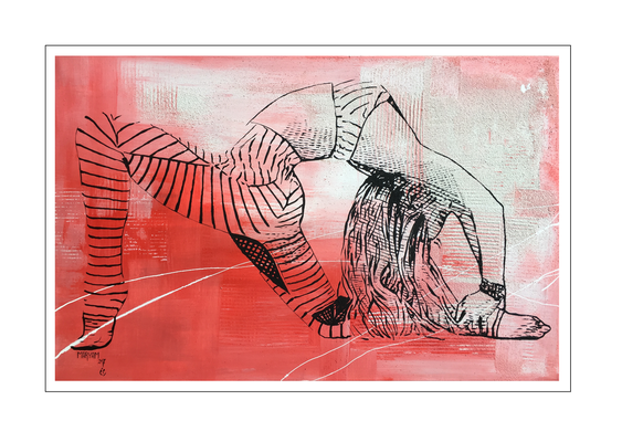 'Zen with me #9' Size: 115x75x2