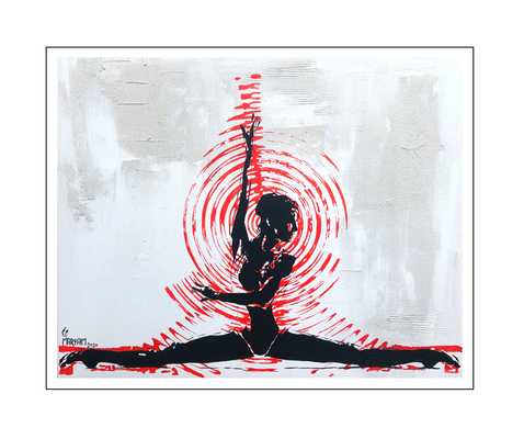 'Zen with me #17' Size: 100x80x2