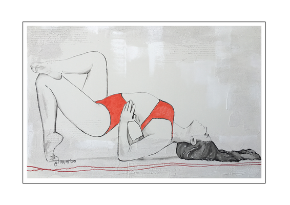 'Calmness #6' Size: 90x70x2