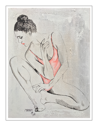 ''Calmness #3' Size: 60x80x2
