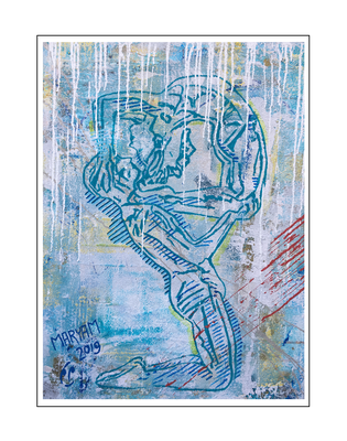 'Dance passion #8' Size: 60x80x2