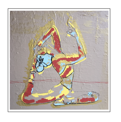'Zen with me #14' Size: 100x100x4