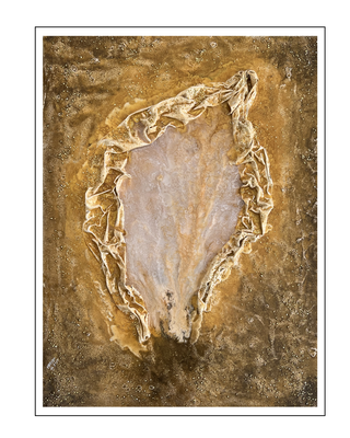 'Touch my goldness #3' Size 60x80x3