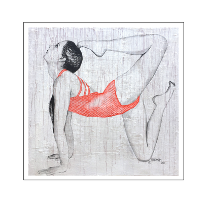 'Zen with me #16' Size: 100x100x4