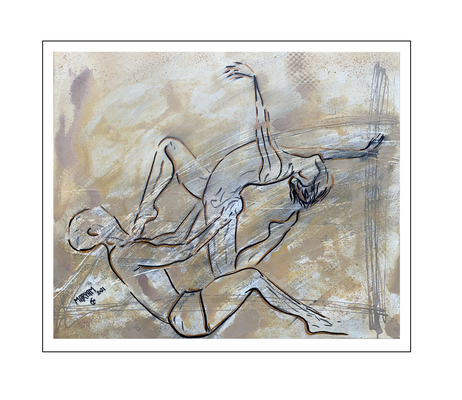 'Dance passion #13' Size: 60x50x2