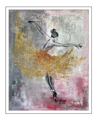 'Dance passion #12' Size: 80x100x2