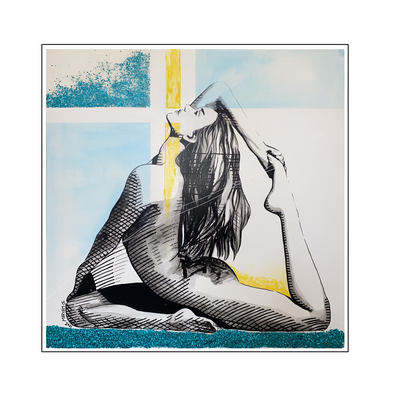'Calmness #7' Size: 100x100x2