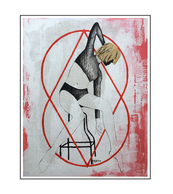 'Anonymous zen #1' Size: 80x100x2