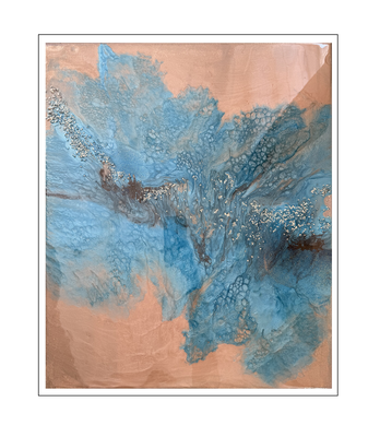 'Rainy desert #1' Size 50x60