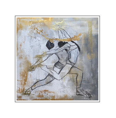 'Dance passion #15' Size: 100x100x2