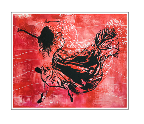 'Dance passion #2' Size: 120x100x4