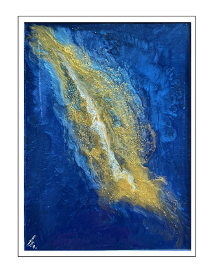 'Fly in the ocean #1' Size: 51x71x3