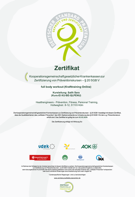 ZPP zertifiziert Salih Sara Heathengineers