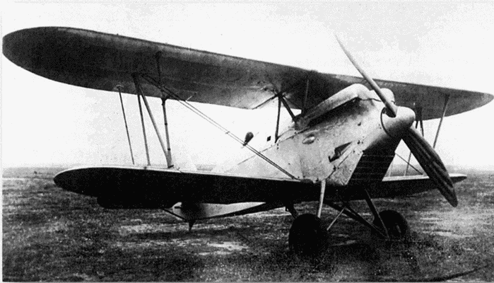 Jagdeinsitzer-Doppeldecker Heinkel HD-37, Erstflug Apr. 1928