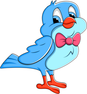 oiseau divers - animaux - smiley émoticône émoji cartoon clipart illustration - artémotic