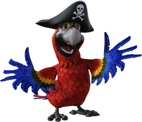 perroquet - oiseau - animaux - smiley émoticône émoji cartoon clipart illustration - artémotic