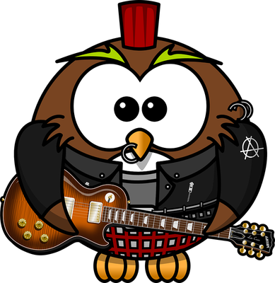 hibou - oiseau - animaux - smiley émoticône émoji cartoon clipart illustration - artémotic