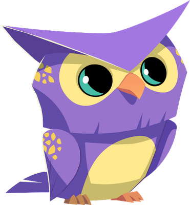 hibou - oiseau - animaux - smiley émoticône émoji cartoon clipart illustration - artémotic