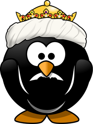 manchot - oiseau - animaux - smiley émoticône émoji cartoon clipart illustration - artémotic